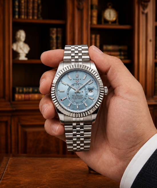 Rolex ice blue