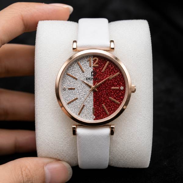 Luxury Rubber Strap Ladies Watch